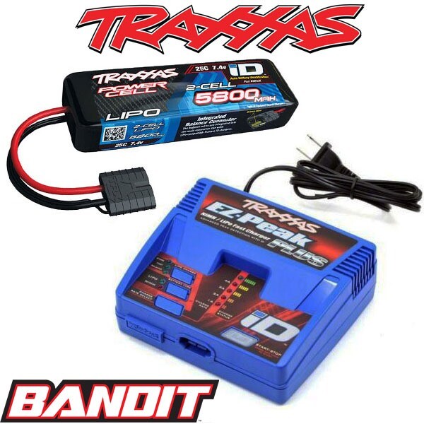 Traxxas Bandit XL-5 VXL 5800mAh 2S LiPo 